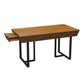 Industrial Style Dining Site Table Solid Wood Dining Room Furniture for Home Clearhalo ' dining_table' 'Dining Tables & Seating' 'Dining Tables' 'furn' 'furn_dining_table' 'Furniture' 'furniture_dining_table' 'Kitchen & Dining Furniture' 'kitchen&dining_furn' 'kitchen' 'kitchen_dining_table' 1200x1200_44f262fc-2b49-4cfe-99b5-4cab6e30724a