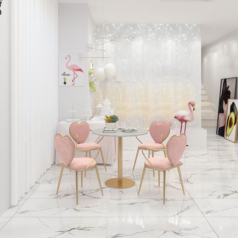 Glam Velvet Dining Room Chairs Metal Arm Dining Chair for Restaurant Use Clearhalo ' kitchen&dining_furn' 'Dining Chairs' 'Dining Tables & Seating' 'dining_chair' 'furn' 'furn_dining_chair' 'Furniture' 'furniture_dining_chair' 'Kitchen & Dining Furniture' 'kitchen' 1200x1200_44f3246d-ef8d-4e97-a9a9-2f12cc7087cd