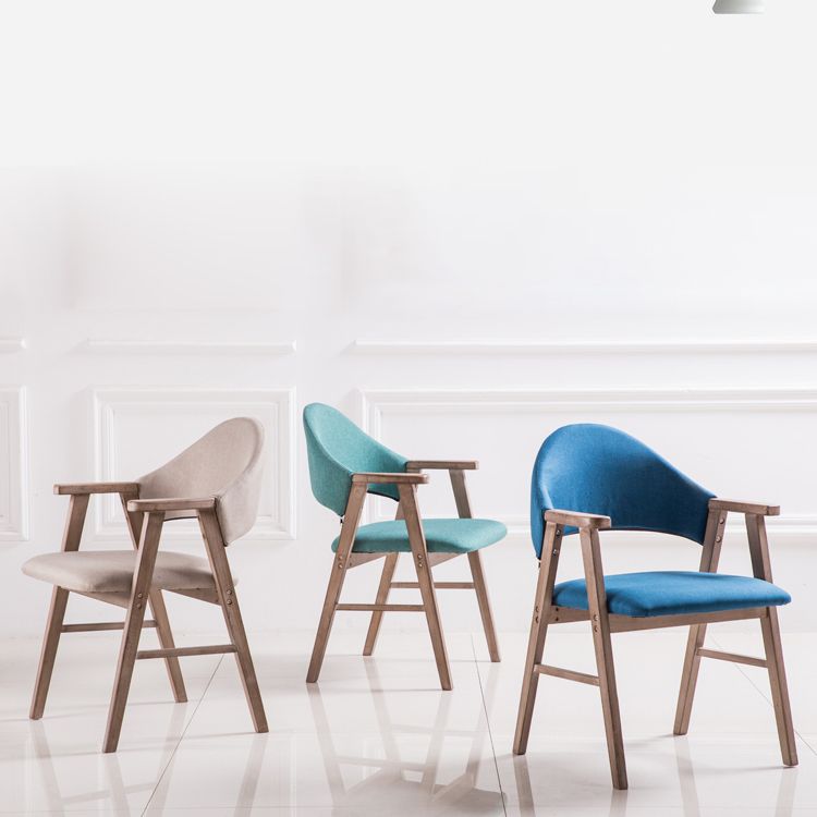 Wood Modern Style Indoor Chair of 20'' Wide Open Back Dining Side Chairs Clearhalo ' kitchen&dining_furn' 'Dining Chairs' 'Dining Tables & Seating' 'dining_chair' 'furn' 'furn_dining_chair' 'Furniture' 'furniture_dining_chair' 'Kitchen & Dining Furniture' 'kitchen' 1200x1200_44f5d12b-3ca8-4fc7-940f-b85102e314a3