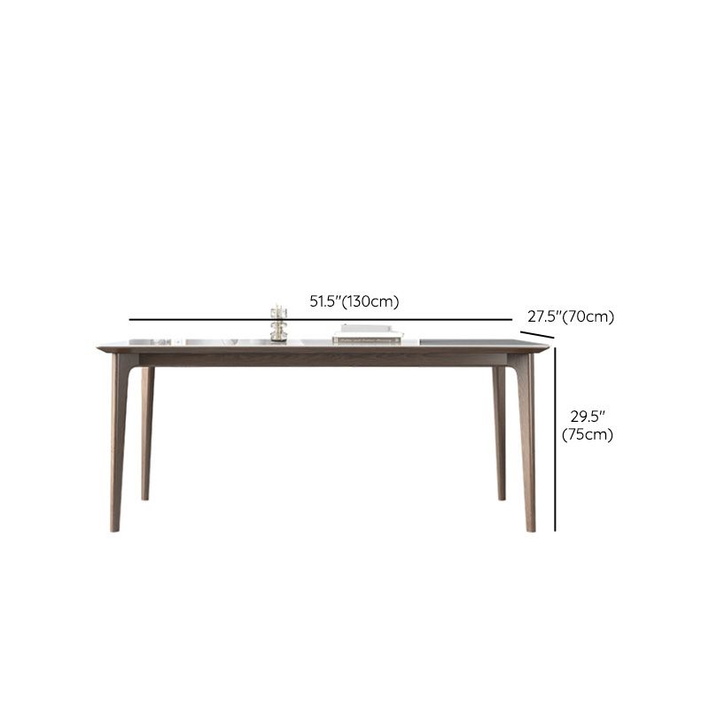 Medieval Modern 4 Legs Dining Table Stone Table for Dining Room Clearhalo 'Dining Tables & Seating' 'Dining Tables' 'dining_table' 'furn' 'furn_dining_table' 'Furniture' 'Kitchen & Dining Furniture' 1200x1200_44f750de-197b-4e54-ae54-a30a7015f9de