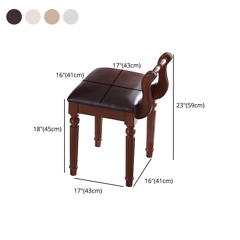 Modern Wood Dining Room Chair Open Back Single Dining Chair for Home Use Clearhalo ' kitchen&dining_furn' 'Dining Chairs' 'Dining Tables & Seating' 'dining_chair' 'furn' 'furn_dining_chair' 'Furniture' 'furniture_dining_chair' 'Kitchen & Dining Furniture' 'kitchen' 1200x1200_44f87cd5-45eb-4719-adac-b292d5bbb3af