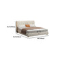 Letto in legno in legno glam Fucice in fico del letto standard con gambe per camera da letto