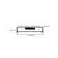 Contemporary Stone TV Console White Open Storage Media Console Clearhalo 'furn' 'furn_tv_stands_entertainment_centers' 'Furniture' 'Living Room Furniture' 'TV Stands & Entertainment Centers' 'TV Stands & Media Storage Furniture' 'tv_stands_entertainment_centers' 1200x1200_44f911f6-571c-44f4-9c64-6037f680d91a