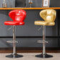 Nordic Style Leather Upholstered Barstool Adjustable Height Swivel Bar Stool Clearhalo 'Bar Furniture' 'Bar Stools' 'bar_stools' 'furniture_bar_stools' 'Kitchen & Dining Furniture' 'kitchen&dining_furn' 'kitchen' 'kitchen_furn' Furniture' 1200x1200_44f9635a-675e-4c93-bbc2-ea1e7a67f3c5