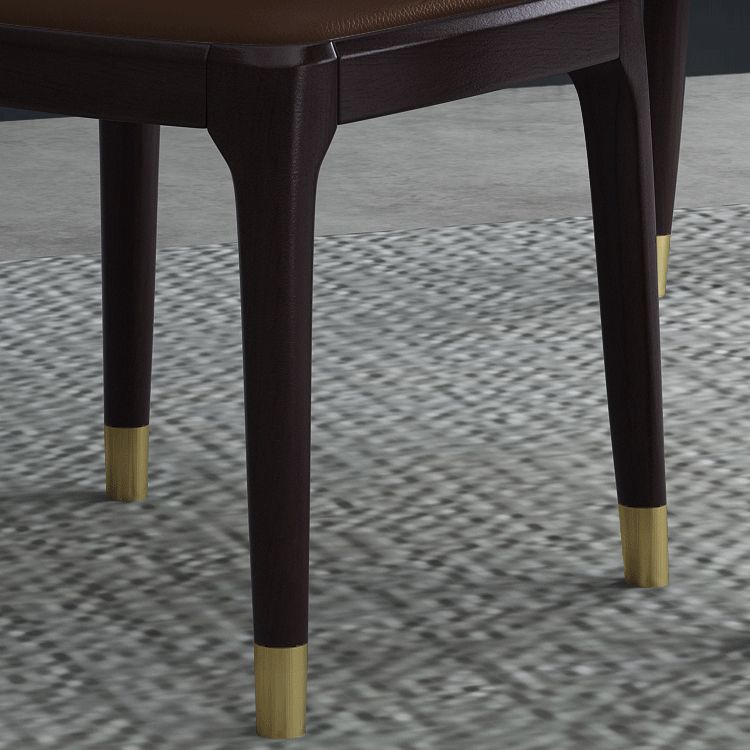 Home Armless Dining Chair Dining Side Chairs with Wood Legs (Set of 2) Clearhalo ' kitchen&dining_furn' 'Dining Chairs' 'Dining Tables & Seating' 'dining_chair' 'Furniture' 'furniture_dining_chair' 'Kitchen & Dining Furniture' 'kitchen' 1200x1200_44fa244a-bae0-4f10-a0aa-1ba7dc11a2f8