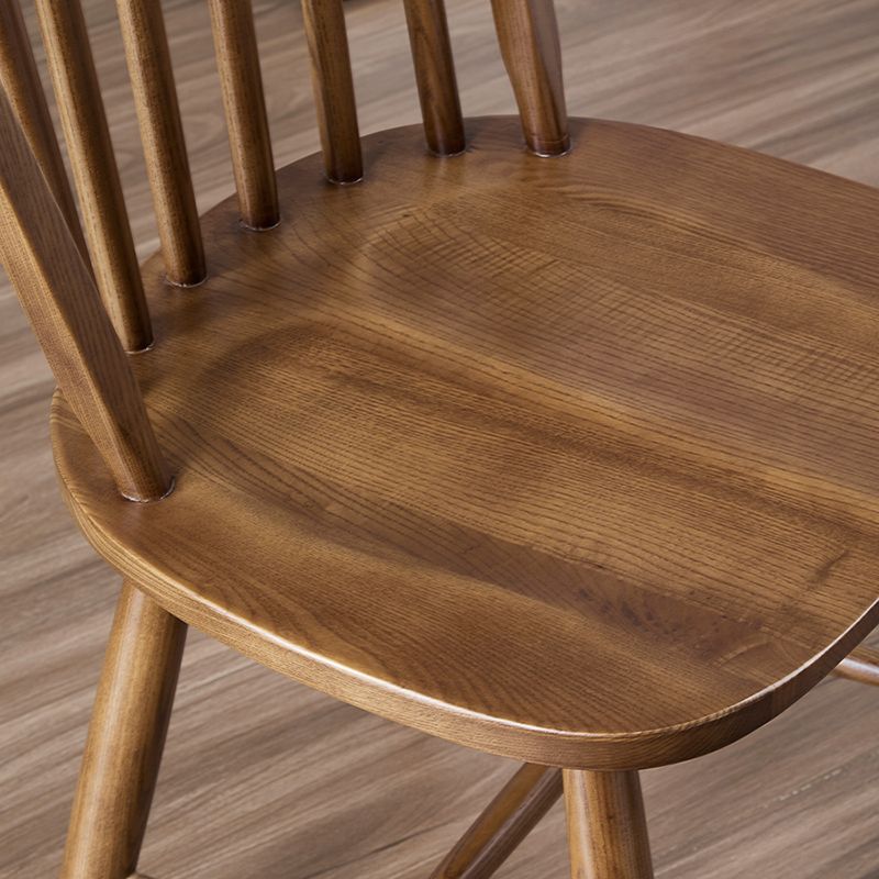 Modern Wood Dining Room Chair Armless Windsor Side Chair for Home Use Clearhalo ' kitchen&dining_furn' 'Dining Chairs' 'Dining Tables & Seating' 'dining_chair' 'furn' 'furn_dining_chair' 'Furniture' 'furniture_dining_chair' 'Kitchen & Dining Furniture' 'kitchen' 1200x1200_44fb372b-7190-4e9c-9c8a-edc38b8ca301