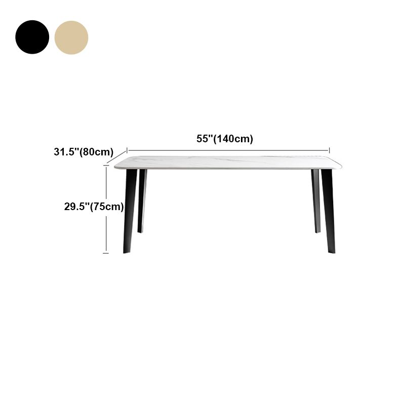 Rectangle Dining Site Table Traditional Luxury Stone Dining Room Collection with 4-foot Clearhalo ' dining_table' 'Dining Tables & Seating' 'Dining Tables' 'furn' 'furn_dining_table' 'Furniture' 'furniture_dining_table' 'Kitchen & Dining Furniture' 'kitchen&dining_furn' 'kitchen' 'kitchen_dining_table' 1200x1200_44fdbf44-a7d0-4bc7-83b2-a7027633b05f