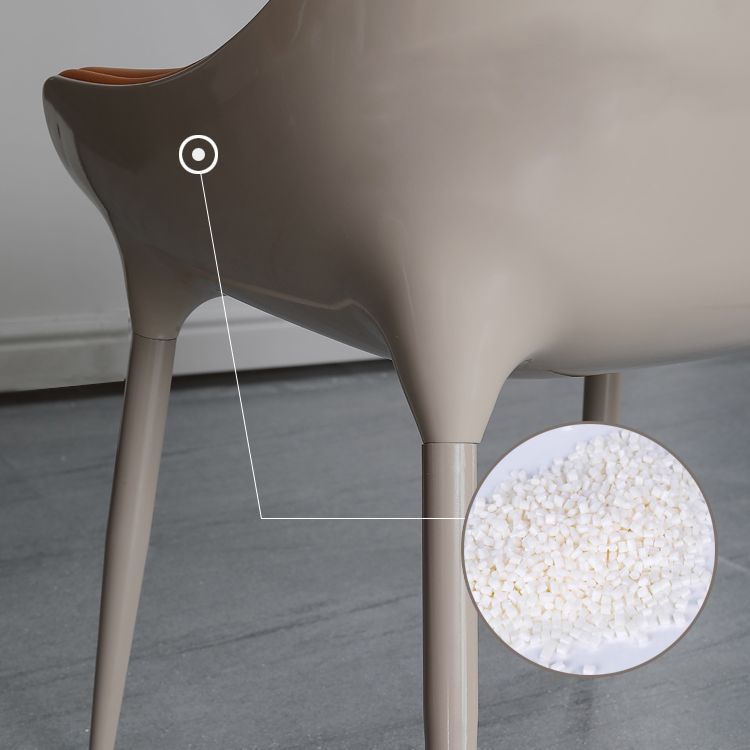 Contemporary Style Dining Side Chair Kitchen Arm Side Chairs with Metal Legs Clearhalo ' kitchen&dining_furn' 'Dining Chairs' 'Dining Tables & Seating' 'dining_chair' 'furn' 'furn_dining_chair' 'Furniture' 'furniture_dining_chair' 'Kitchen & Dining Furniture' 'kitchen' 1200x1200_44ff746c-7d8d-42b8-b329-c7c8e731a844