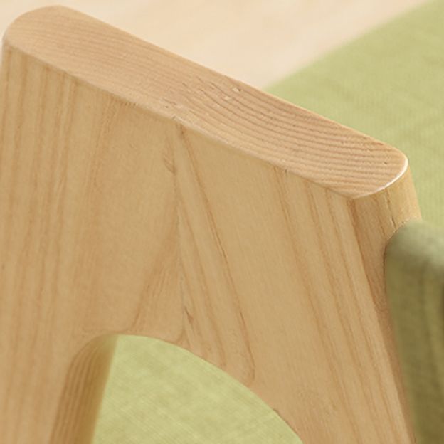 Modern Dining Arm Chairs Upholstered Armchair with Wood Legs (Set of 2) Clearhalo ' kitchen&dining_furn' 'Dining Chairs' 'Dining Tables & Seating' 'dining_chair' 'furn' 'furn_dining_chair' 'Furniture' 'furniture_dining_chair' 'Kitchen & Dining Furniture' 'kitchen' 1200x1200_4501769a-e659-4338-94ec-703a9142e121