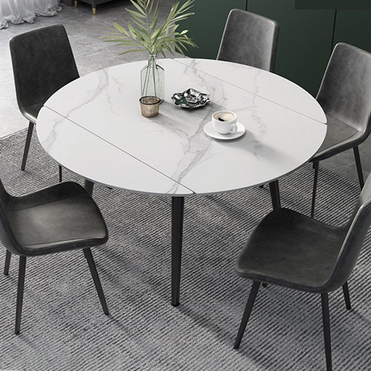 Modern Style 1/2/5/6/7 Pieces Dining Room Set Round Dining Table Set Clearhalo 'Dining Room Sets' 'Dining Tables & Seating' 'dining_room_set' 'furn' 'furn_dining_room_set' 'Furniture' 'furniture_dining_room_set' 'Kitchen & Dining Furniture' 1200x1200_45032e8c-02e0-4be4-b5af-dec448f1c55d