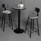 Industrielles 1/2/3-teiliges rundes Bartisch-Set aus Sinterstein-Bistro-Set für den Heimgebrauch