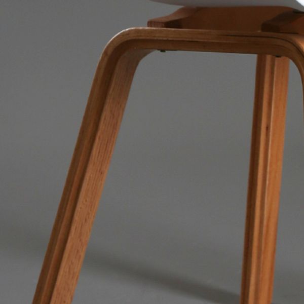 Contemporary Style Dining Room Chairs Kitchen Arm Chair with Wooden Legs Clearhalo ' kitchen&dining_furn' 'Dining Chairs' 'Dining Tables & Seating' 'dining_chair' 'furn' 'furn_dining_chair' 'Furniture' 'furniture_dining_chair' 'Kitchen & Dining Furniture' 'kitchen' 1200x1200_45059357-3e5e-4409-baac-a80a88461ac9