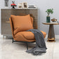 Contemporary Style 26.77" Wide Pillow Back Armless Lounge Chair