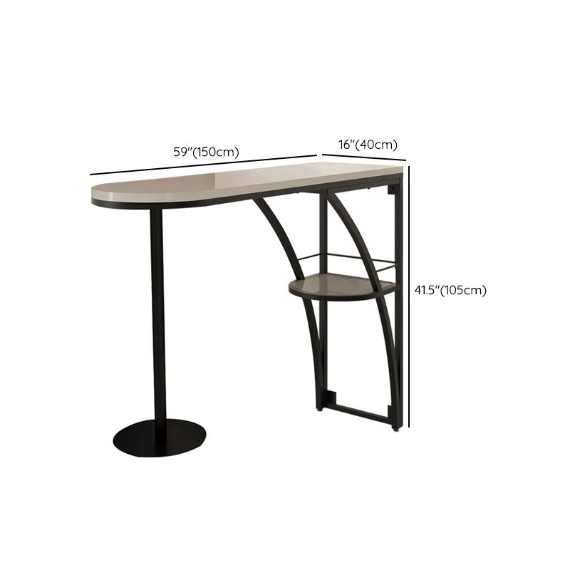Modern Rectangle Wood Counter Table 1/3 Pieces Bar Table Set for Living Room Clearhalo 'Bar Furniture' 'furn' 'furn_home_bar_bar_sets' 'Furniture' 'Home Bars & Bar Sets' 'home_bar_bar_sets' 'Kitchen & Dining Furniture' 1200x1200_450a3473-b79c-4dc4-a12e-0ca8f61855f2