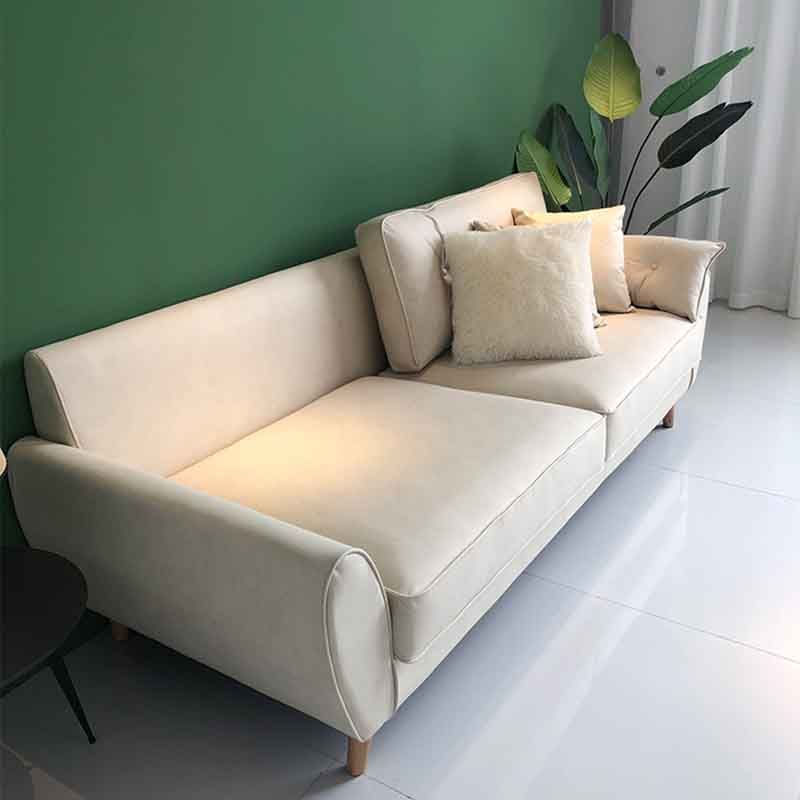 Tufted Back Flared Arm Contemporary Sofa for Living Room and Apartment Clearhalo 'furn' 'furn_sofas' 'Furniture' 'furniture_sofas' 'kitchen' 'kitchen_sofas' 'Living Room Furniture' 'Sofa' 'sofas' 1200x1200_450ab77e-6e23-4606-b3fb-9846cefa4fed