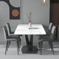 Contemporary Rectangle Dining Room Table Sintered Stone Table with Pedestal Base Clearhalo ' dining_table' 'Dining Tables & Seating' 'Dining Tables' 'furn' 'furn_dining_table' 'Furniture' 'furniture_dining_table' 'Kitchen & Dining Furniture' 'kitchen&dining_furn' 'kitchen' 'kitchen_dining_table' 1200x1200_450c83e6-cd5c-4eef-a125-cf0ae24838c1