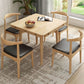 Round Home Kitchen Dinner Furniture Drop Leaf Rubberwood Solid Wood Dining Table Clearhalo 'Dining Tables & Seating' 'Dining Tables' 'dining_table' 'furn' 'furn_dining_table' 'Furniture' 'Kitchen & Dining Furniture' 1200x1200_45123322-2036-4c95-8c19-0dc9babbf389