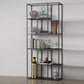 Minimalist Style Open Shelve Bookcase in Metal Material Shelves Clearhalo 'Bookcases' 'furn' 'furn_bookcases' 'Furniture' 'furniture_bookcases' 'kitchen' 'kitchen_bookcases' 'Living Room Furniture' 'Office Furniture' 1200x1200_451294fd-b145-46ca-8535-82f4ef7976f9