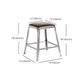 Industrial Square Iron Bar Stool Silver Footrest Bristol Stool Clearhalo 'Bar Furniture' 'Bar Stools' 'bar_stools' 'furn' 'furn_bar_stools' 'Furniture' 'Kitchen & Dining Furniture' 1200x1200_4513715d-10d7-4db5-80b6-19e5c4419214