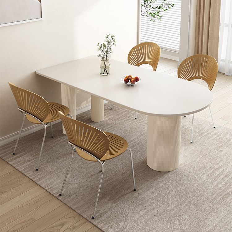 Tavolo da pranzo per sala da pranzo Tavolo da cucina moderno in pietra