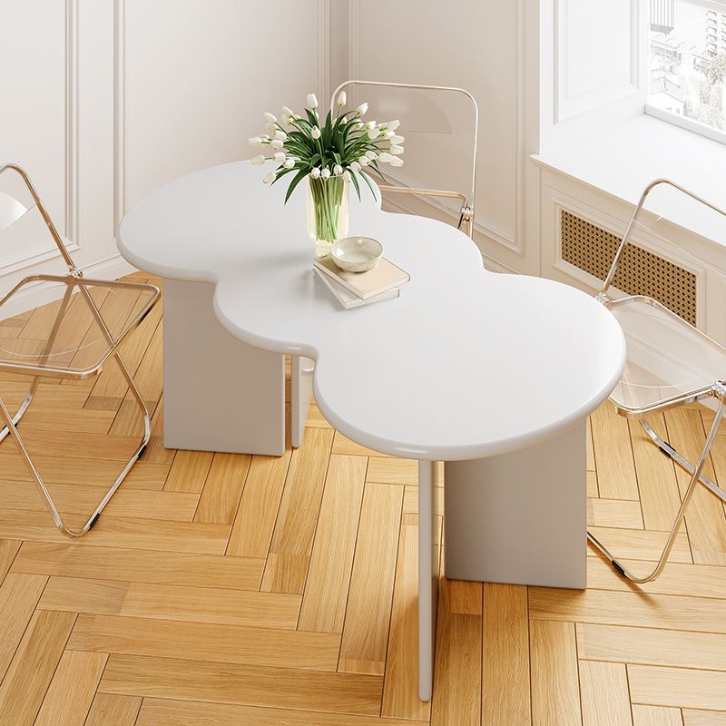 Mesa de reunión de la oficina de forma gratuita escritorio de oficina de madera maciza industrial