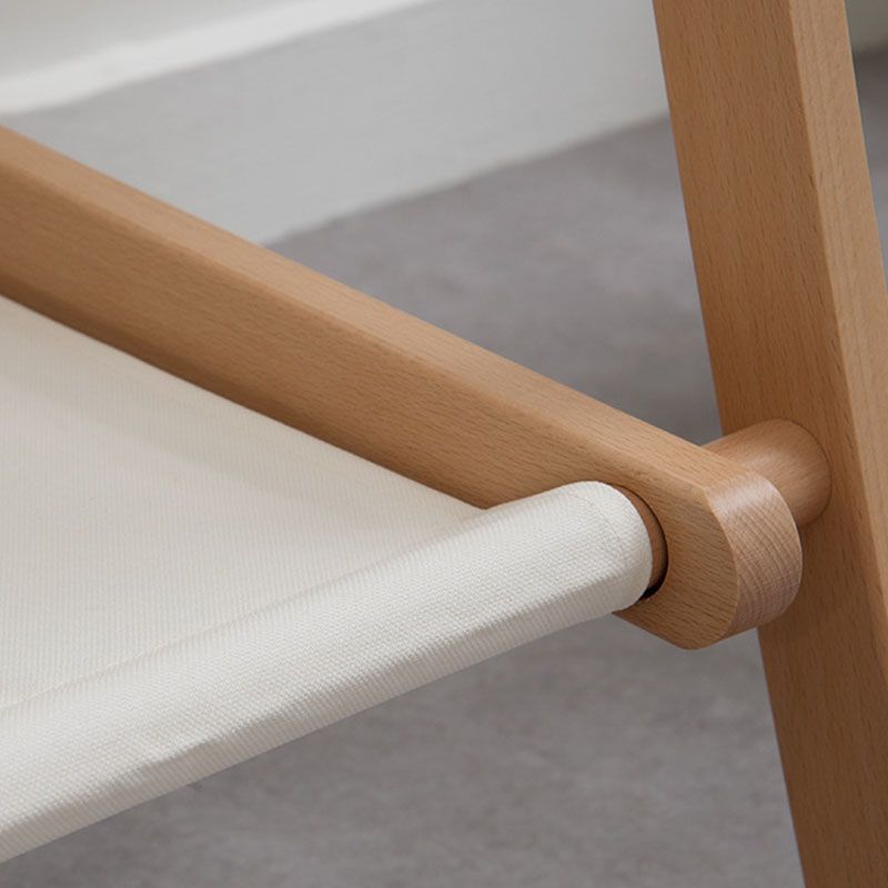 Modern massief houten rek gratis staande kledinghanger voor slaapkamer