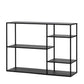 Minimalist Open Etagere Bookcase with Metal Rectangular Shelves Bookcase Clearhalo 'Bookcases' 'furn' 'furn_bookcases' 'Furniture' 'furniture_bookcases' 'kitchen' 'kitchen_bookcases' 'Living Room Furniture' 'Office Furniture' 1200x1200_451d776a-ce95-4d04-8549-2bed50f55e9f