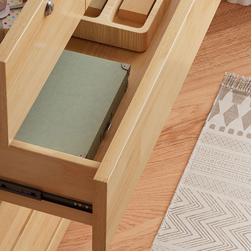 Comportadora de almacenamiento de madera de lencería horizontal de lencería contemporánea para el hogar