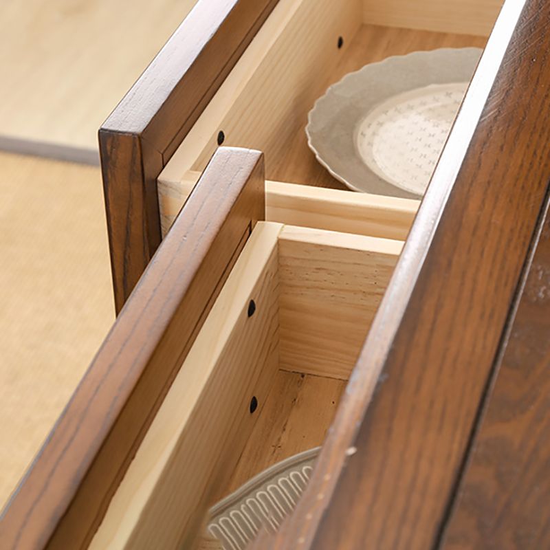 Solid Wood Storage Chest Dresser Brown Storage Chest with Drawers Clearhalo 'Bedroom Furniture' 'Dressers & Chests' 'dressers_chests' 'furn' 'furn_dressers_chests' 'Furniture' 1200x1200_452886f1-50dd-4137-b0b9-90fbeb130979