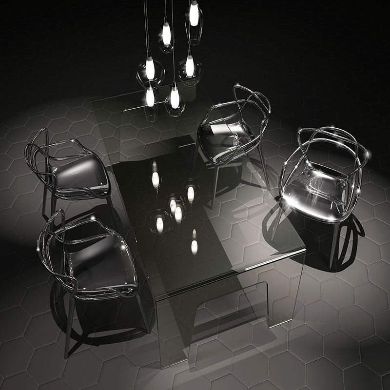 Scandinavian Design Open Back Arm Dining Chairs Plastic Side Chair Clearhalo 'Dining Chairs' 'Dining Tables & Seating' 'dining_chair' 'furn' 'furn_dining_chair' 'Furniture' 'furniture_dining_chair' 'Kitchen & Dining Furniture' 1200x1200_452890be-657d-48a6-8b41-3e68efd772df