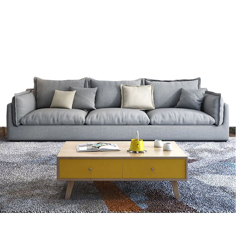 Contemporary Stationary Living Room Couch Gray Pillow Top Arm Sofa Clearhalo 'furn' 'furn_sofas' 'Furniture' 'furniture_sofas' 'Living Room Furniture' 'Sofa' 'sofas' 1200x1200_4528f7fb-fb48-4c4f-a348-405e2719b0e5