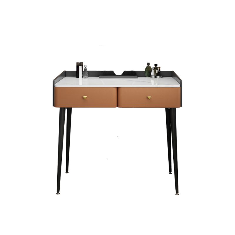 Zeitgenössisches Make -up Eitelkeitstisch Tisch Holz Waschtisch mit Schublade
