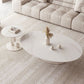 Minimalism Abstract Coffee Table Slate Geometric Coffee or End Table