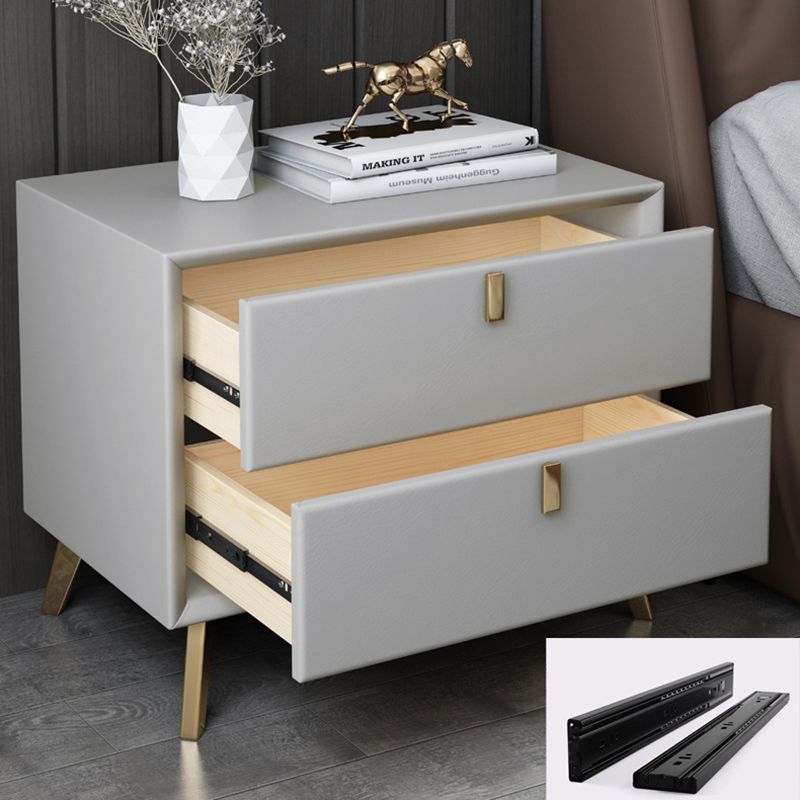 Solid Wood Night Table Contemporary Bed Nightstand with Drawers Clearhalo 'Bedroom Furniture' 'furn' 'furn_night_stand' 'Furniture' 'night_stand' 'Nightstands' 1200x1200_452c07d0-671c-43f0-8f29-4f23c3e319fa