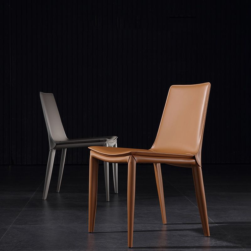 Entryway Side Dining Chairs Leather Nordic Dining Room Chairs Clearhalo 'Dining Chairs' 'Dining Tables & Seating' 'dining_chair' 'furn' 'furn_dining_chair' 'Furniture' 'furniture_dining_chair' 'Kitchen & Dining Furniture' 1200x1200_45300cf6-4d33-451d-80b8-d1d08e3526b6