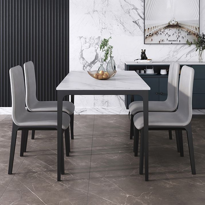 Upholstered Industrial Home Side Chair Parsons Matte Finish Dining Chair (Set of 2) Clearhalo ' kitchen&dining_furn' 'Dining Chairs' 'Dining Tables & Seating' 'dining_chair' 'furn' 'furn_dining_chair' 'Furniture' 'furniture_dining_chair' 'Kitchen & Dining Furniture' 'kitchen' 1200x1200_4532c330-8851-4d14-b919-7ddf4bcd5553
