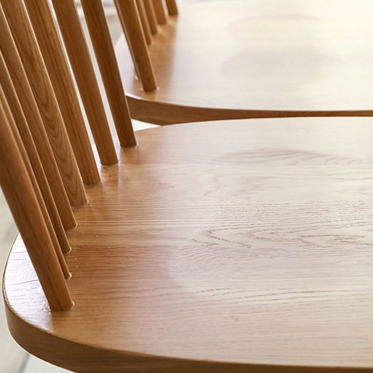 Contemporary Windsor Back Armless Side Chairs Wood Side Dining Chairs for Home Clearhalo ' kitchen&dining_furn' 'Dining Chairs' 'Dining Tables & Seating' 'dining_chair' 'furn' 'furn_dining_chair' 'Furniture' 'furniture_dining_chair' 'Kitchen & Dining Furniture' 'kitchen' 1200x1200_453e125a-2cac-4c9f-b2a0-8aaa21282a32