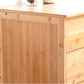 Modern Bamboo Storage Chest Dresser Bedroom Storage Chest with Drawers