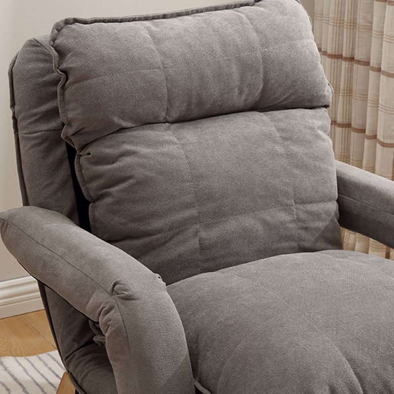 23,62 "largeur x 27,95" chaise convertible profonde avec quatre jambes de base et biscuit en arrière