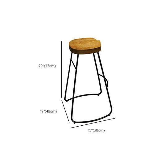 Industrial Style Bar Table 1/2/11 Pieces Rectangle Solid Wood Counter Set Clearhalo 'Bar Furniture' 'furn' 'furn_home_bar_bar_sets' 'Furniture' 'Home Bars & Bar Sets' 'home_bar_bar_sets' 'Kitchen & Dining Furniture' 1200x1200_45412c0f-d23a-4737-8741-2c9154c79523