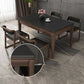 Mesa de comedor de piedra de 4 pies, mesa de comedor de estilo moderno para el hogar