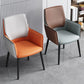 Faux Leather Upholstered Chair Contemporary Kitchen Dining Arm Chair Clearhalo 'Dining Chairs' 'Dining Tables & Seating' 'dining_chair' 'furn' 'furn_dining_chair' 'Furniture' 'Kitchen & Dining Furniture' 1200x1200_454b2a0e-94fb-4de6-85c5-de7cc958def4