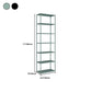 Vertical Metal Frame Bookshelf Modern Open Storage Bookcase , 10" W X 71" H