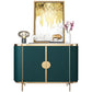 Technischer Holzbuffet Ständer mit Schränken Glam Buffet Sideboard