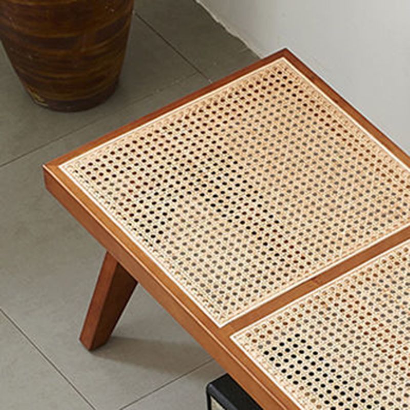 11.7-inch Width Tropical Entryway Bench Solid Wood Seating Bench Clearhalo 'Benches' 'Chairs & Seating' 'furn' 'furn_benches' 'Furniture' 'Living Room Furniture' 1200x1200_4557ef67-1d92-4359-8eda-0ffae3eece90