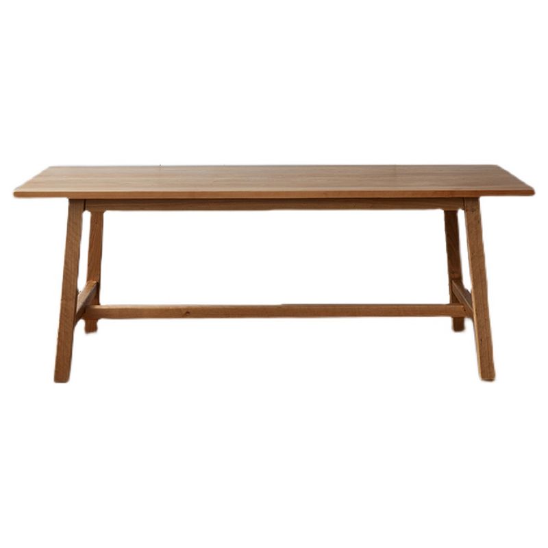 Modern Pine Wood Indoor Table for Restaurant Rectangle Dining Table with Trestle Base Clearhalo ' dining_table' 'Dining Tables & Seating' 'Dining Tables' 'furn' 'furn_dining_table' 'Furniture' 'furniture_dining_table' 'Kitchen & Dining Furniture' 'kitchen&dining_furn' 'kitchen' 'kitchen_dining_table' 1200x1200_455b86b7-e327-48d1-98e5-6e648632791b