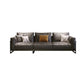 Genuine Leather Classic Industrial Sofa 33.46"High Square Arm Sofa & Bolster Pillows Clearhalo 'furn' 'furn_sofas' 'Furniture' 'furniture_sofas' 'kitchen' 'kitchen_sofas' 'Living Room Furniture' 'Sofa' 'sofas' 1200x1200_456388e9-7d59-4a6c-9cf8-069a882fd7e9