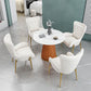 Luxury Sintered Stone Top Dining Table Restaurant Round Table with Metal Pedestal Base Clearhalo ' dining_table' 'Dining Tables & Seating' 'Dining Tables' 'furn' 'furn_dining_table' 'Furniture' 'furniture_dining_table' 'Kitchen & Dining Furniture' 'kitchen&dining_furn' 'kitchen' 'kitchen_dining_table' 1200x1200_4565b9f3-40b8-4718-b6bd-8ee09befa7c4