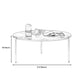 Round Coffee Table Contemporary 3 Legs Cocktail Table for Home Clearhalo 'Coffee & Accent Tables' 'Coffee Tables' 'coffee_tables' 'furn' 'furn_coffee_tables' 'Furniture' 'furniture_coffee_tables' 'Living Room Furniture' 1200x1200_456d76e0-6bbe-48f9-abf7-606f153aab03