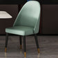 Green and Gray Dining Chairs Glam Style Parsons Dining Side Chair